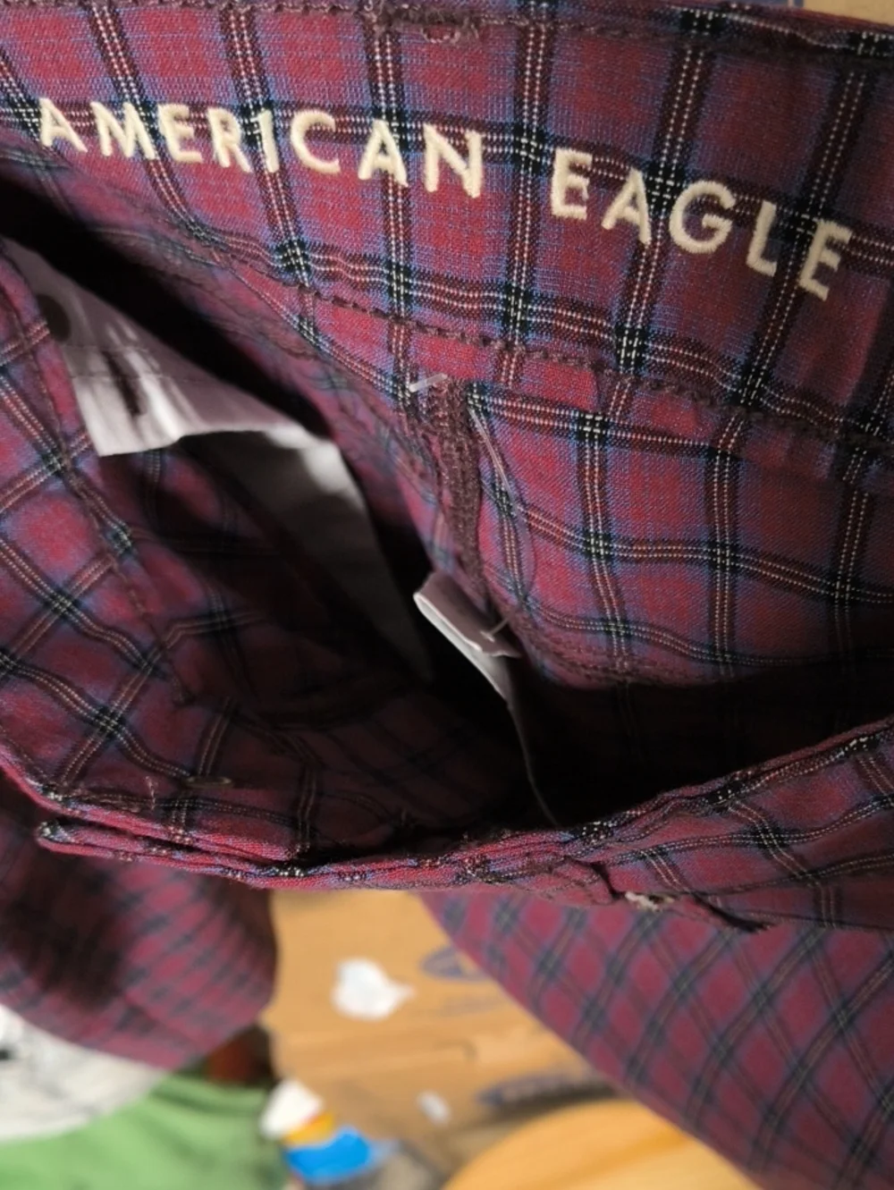 American Eagle Hi-Rise Mini Plaid Skirt Regular High Rise Size 8 New